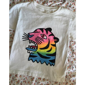 Gentle Thrills Tie-dyed Tiger Shirt